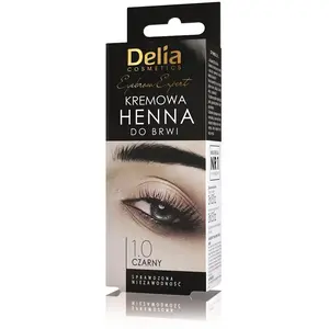 Delia Cosmetics Argan Oil teinture sourcils teinte 1.0 Black 15 mlVendu parnotino