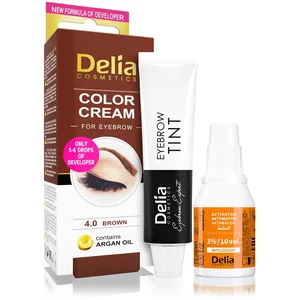 Comparateur de prix : Delia Eyebrow Expert Crème au henné pour sourcils 3.0 Brun foncé, 15 ml