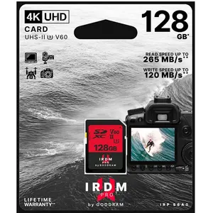 GOODRAM MICRO SD 128GB V60 (UHS-II U3) IRDM PR pas cher
