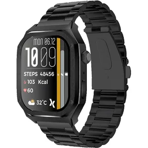 Comparateur de prix : Montre Connectée Fw65 Modèle Iron S Ip68 Verre 2.5d Maxcomgraphite