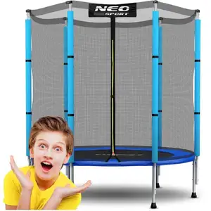 Trampoline de jardin enfant 140 cm 4,5ft Neo-Sport pas cher