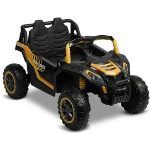TOYZ AXEL Véhicule à piles - 4x45W - 113x73x65cm - Or pas cher