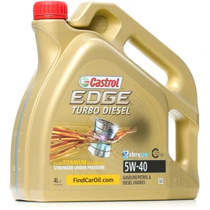 Huile moteur CASTROL Edge TD 505.01 5W40 4L pas cher