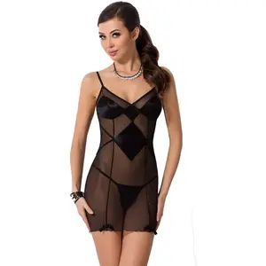 PASSION Nuisette et String Ana pas cher