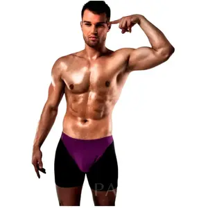 Boxer Érotique Passion 009 Noir et Lilas pour Homme - S/MVendu parplaisir-up