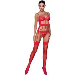 Passion Guêpière Kyouka Rouge pas cher