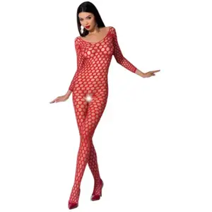 Bodystocking Femme BS077 en Résille Sexy avec Dentelle - TUVendu paradam-et-eve