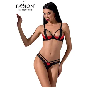 Passion Ensemble 2 Pièces Femmina Devil Collection Rouge & NoirVendu parespaceplaisir