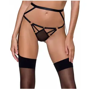 Passion Porte-Jarretelles Meggy Noir Devil Collection pas cher