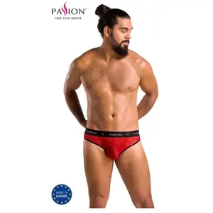 Passion Slip Mike léopard rouge pas cher
