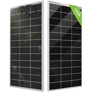 ECO-WORTHY 195W 18V Panneau Solaire Bifacial Monocristallin Photovolta...Vendu parcdiscount
