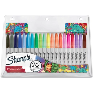 Sharpie Marqueur Permanent Pointe Fine Édition limitée Pochette de 20Vendu parscrapmalin