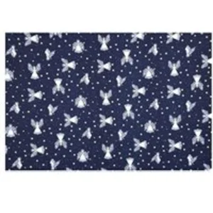 Tissu coton Noël ange vendu par 50 cm(...) - ange nuit