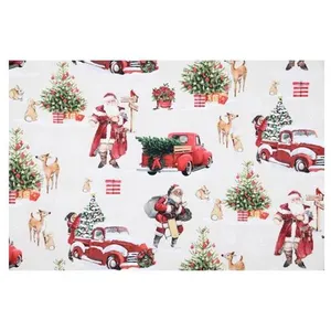 GENERIQUE Tissu coton Noël fête vendu au mètre(...) - carols