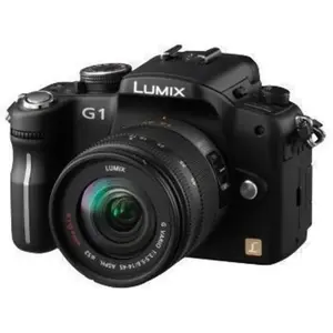 Lumix DMC-G1 - Noir + Panasonic Lumix G Vario 14-45 mm f/3.5-5.6 f/3.5... pas cher