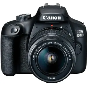 Reflex EOS 4000D - Noir + Canon Zoom Lens EF-S 18-55mm f/3.5-5.6 f/3.5... pas cher