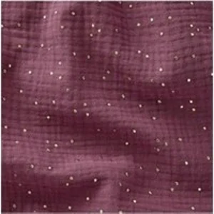 sperenza TISSU GLIT DOUBLE GAZE PAILLETE OR vendu par 50 cm(...) - Boi...