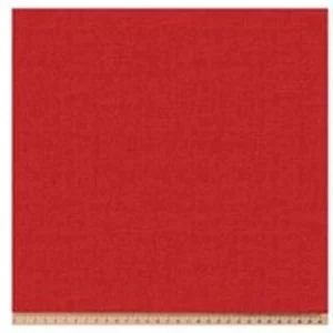 Tissu coton 1/2 natté rouge vendu par 50 cm(...) - 0004 Rouge
