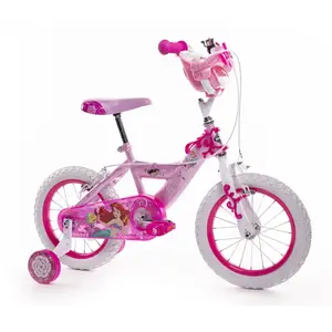 Comparateur de prix : Huffy Vélo Disney Princess Luxury Bébé   Fille, Rose, 14 pollici