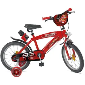 Huffy Vélo 14 Pouces Disney Cars Bébé garçon, Rouge, Taille Unique pas cher
