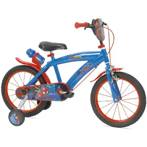 Comparateur de prix : Huffy Vélo 16" Marvel Spidey Bébé   garçon, Bleu, Taille Unique