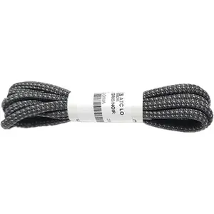 LOWA Lacets atc low GRIS/NOIR -  120CM pas cher