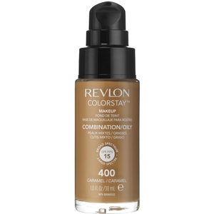 Comparateur de prix : Fond de teint Colorstay - Peaux mixtes à grasses - 400 Caramel REVLON