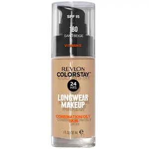 Comparateur de prix : Fond de teint hydratant 24H n°180 beige sable Colorastay oily skin REVLON