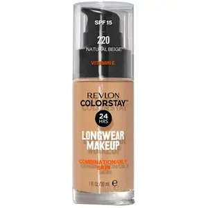 Comparateur de prix : Revlon Fond de teint SPF15 - N°220 Natural Beige - Peaux mixtes à grasses - 30 ml
