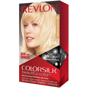 Comparateur de prix : Teinture sans ammoniaque colorsilk revlon blond ultra clair naturel