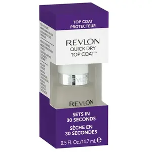 Revlon Vernis à Ongles Top Coat Coat Quick Dry Express N°200 14,7ml pas cher