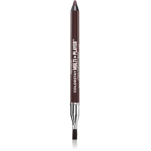 Comparateur de prix : Revlon Eyeliner ColorStay Multiplayer Liquid-Glide, produit de maquillage multi-usages dôté d'un pinceau professionnel, texture crémeuse, waterproof et longue tenue, 402 High Stakes, 0.9g