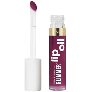Revlon Huile à lèvres Super Lustrous Glimmer #06-Plum Pop pas cher