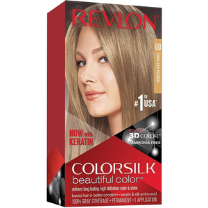 Comparateur de prix : Revlon Colorsilk Coloration Permanente N°60 Blond Cendré Foncé