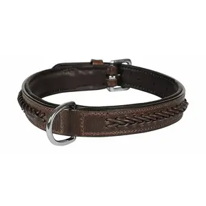Collier pour chien Hekktor Thor Marron L CO-THO-MA pas cher