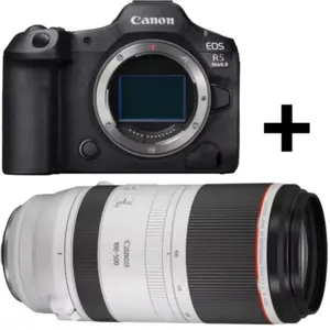 Canon Eos R5 Mark II + RF 100-500mm f/4.5-7.1 L IS USM pas cher