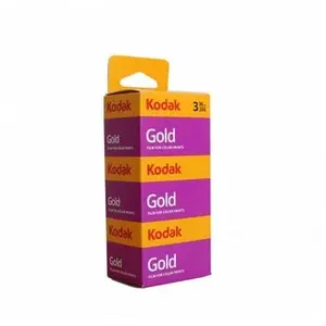 Comparateur de prix : Pack de 3 Pellicules Couleur Kodak Gold GB Film 200 135mm   36 Poses