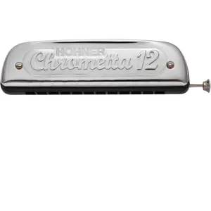 Hohner Chrometta 12 - Do - Harmonica chromatique débutant