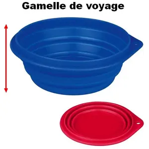 MORIN Gamelle de voyage en silicone pas cher