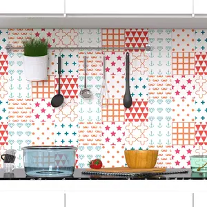 Ambiance-sticker 9 stickers carrelages scandinave plattorVendu parambiance-sticker