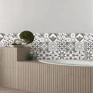 Ambiance-sticker 9 stickers carrelages azulejos géométriquesVendu parambiance-sticker