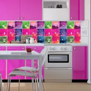 Ambiance-sticker 9 stickers carrelages azulejos artistique designVendu parambiance-sticker