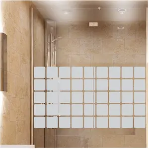 Sticker porte de douche en mosaïque 100x55cmVendu parambiance-sticker