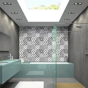 Ambiance-sticker 9 stickers carrelages azulejos nuances de gris SotchiVendu parambiance-sticker