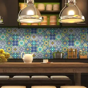 Ambiance-sticker 9 stickers carrelages azulejos vintage arabesquesVendu parambiance-sticker