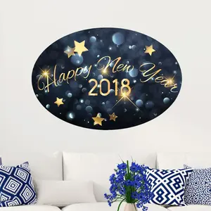 Ambiance-sticker Sticker happy new year 2018 festifVendu parambiance-sticker