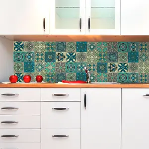 Ambiance-sticker 15 stickers carrelages azulejos SumatraVendu parambiance-sticker
