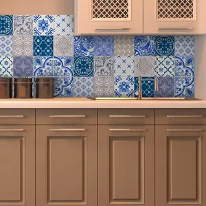 Ambiance-sticker 16 stickers carrelages azulejos ornements traditionnelsVendu parambiance-sticker