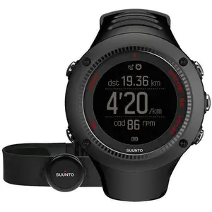 Montre Suunto Cardio GPS Ambit3 Run HR - Noir pas cher