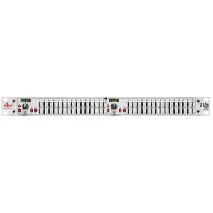 Comparateur de prix : dbx 215s câble audio double 15 Band Constant Q Graphic EQ